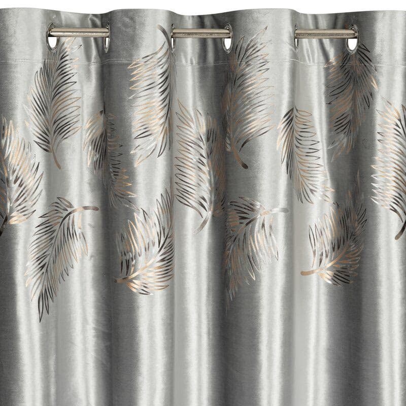 ArtFir Záves IDALIA K | strieborná/zlatá 140 x 250 cm 4
