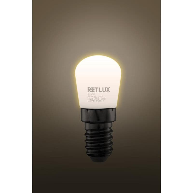 RLL 454 E14 2W T26 fridge WW RETLUX 1
