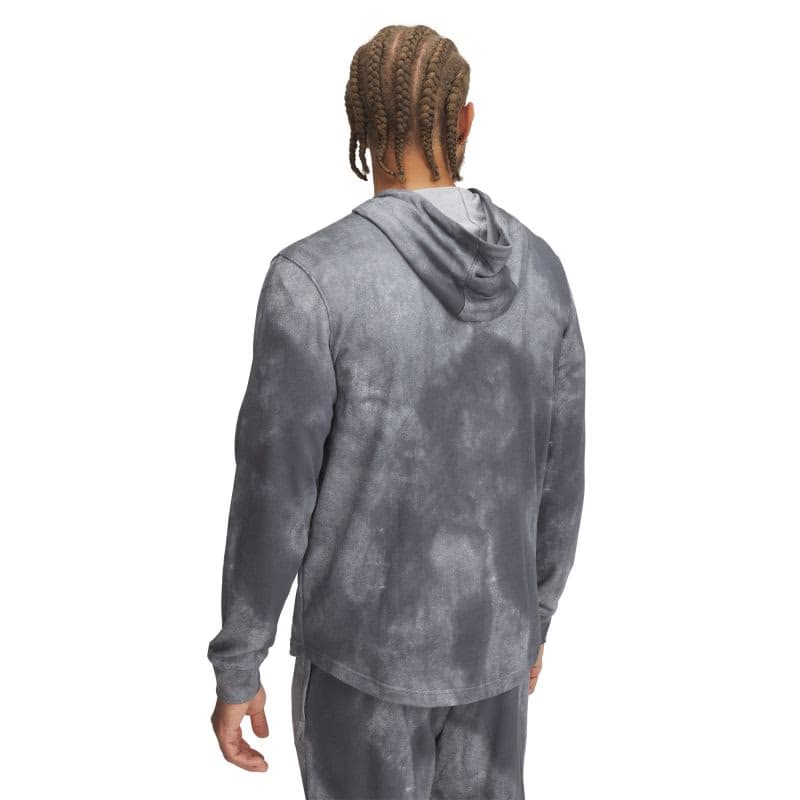 Pánska mikina s kapucňou UNDER ARMOUR UA Rival Terry AOP Hood Q1-GRY 2
