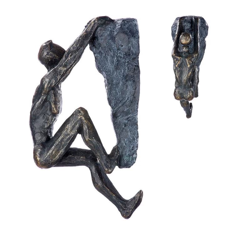 Soška horolezca z živice "Ambition" 1