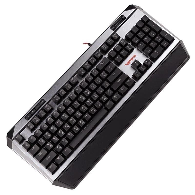 Patriot Viper 765 RGB/Drôtová USB/RU layout/Čierna-strieborná 4