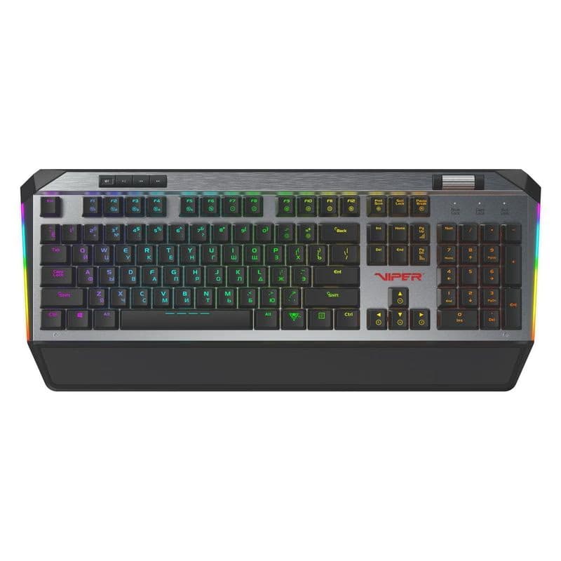 Patriot Viper 765 RGB/Drôtová USB/RU layout/Čierna-strieborná 6