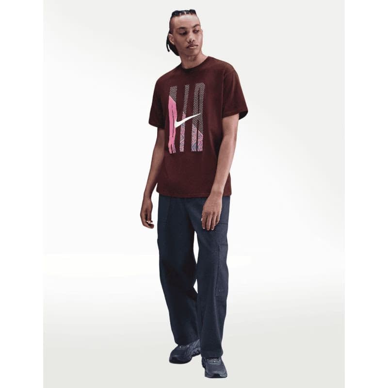 Pánske tričko s krátkym rukávom NIKE M NSW TEE M90 AIR HO25 DARK TEAM RED 4