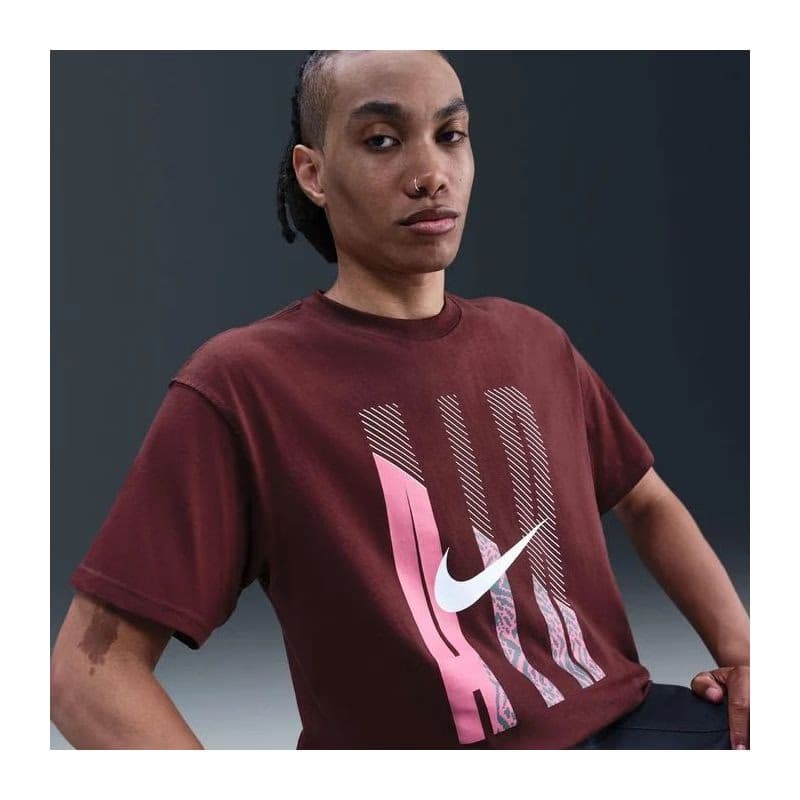 Pánske tričko s krátkym rukávom NIKE M NSW TEE M90 AIR HO25 DARK TEAM RED 6