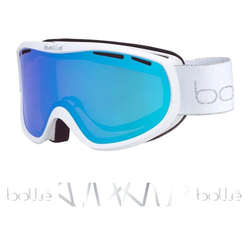 Lyžiarske okuliare BOLLE SIERRA-WHITE & SILVER SHINY-AURORA 2