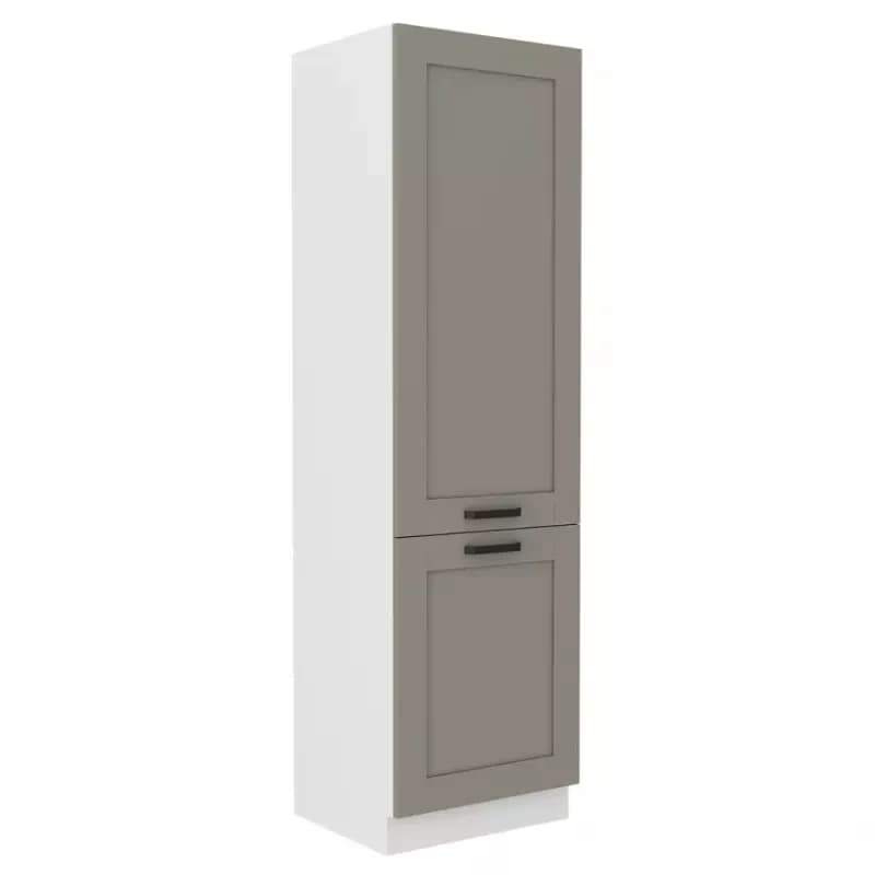 Kuchynská skrinka Luna claygrey/biela 60DK-210 2F 1