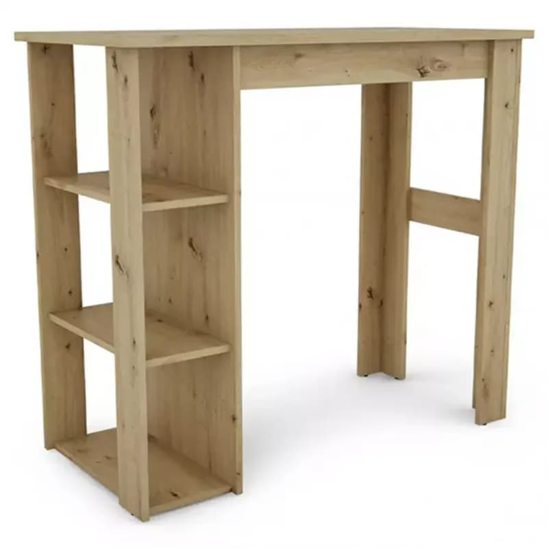 Barový stôl Vistig 120x58x108cm Dub 654774 1