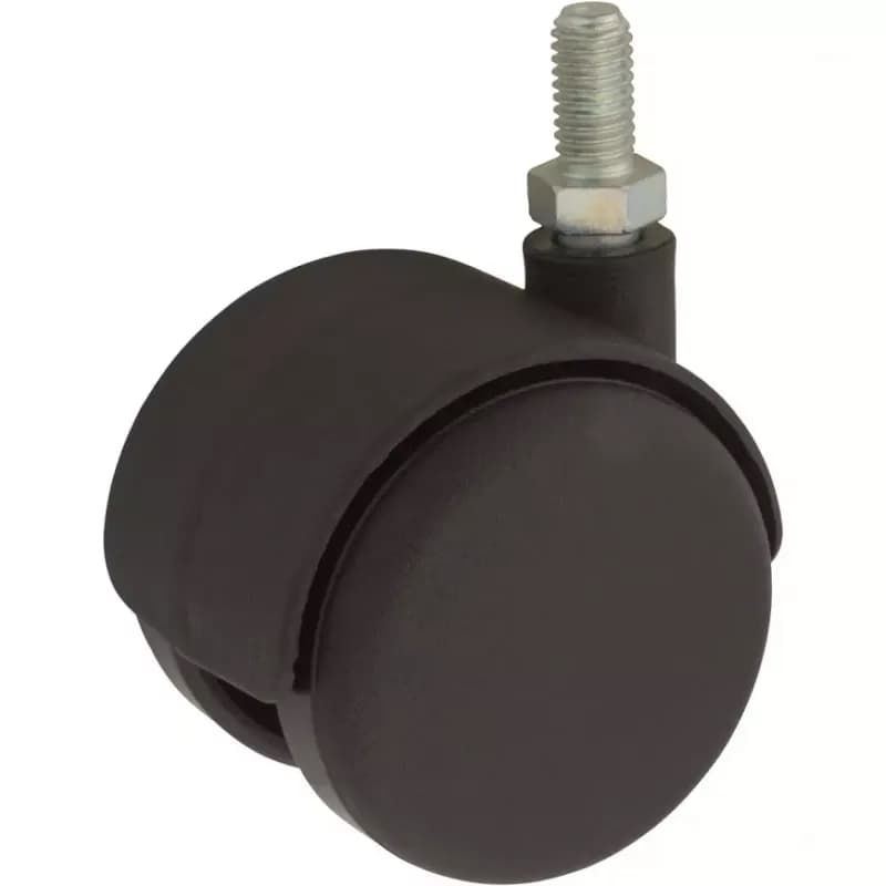 Nábytkové koliesko 40 mm/25 kg kolík M8