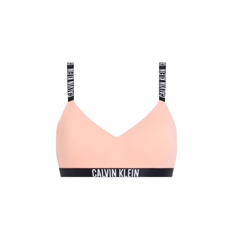 Dámska podprsenka CALVIN KLEIN LGHTLY LINED BRALETTE-Papaya Punch