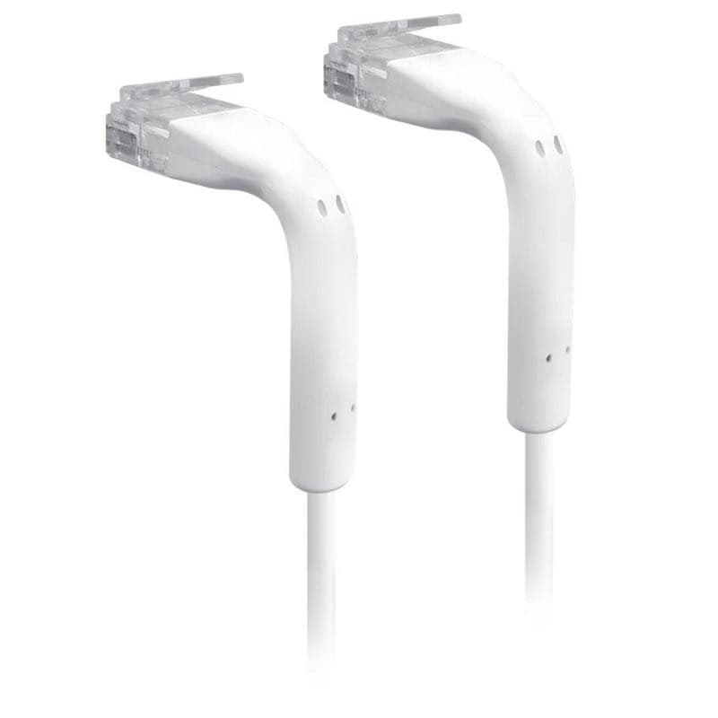 Ubiquiti U-Cable-PATCH-RJ45, Eth Patch Kábel, 0,1 m (0,22 m s konektormi), Cat6, biely 1
