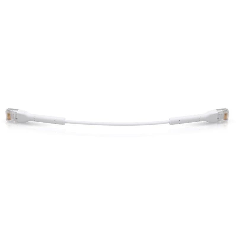 Ubiquiti U-Cable-PATCH-RJ45, Eth Patch Kábel, 0,1 m (0,22 m s konektormi), Cat6, biely 3