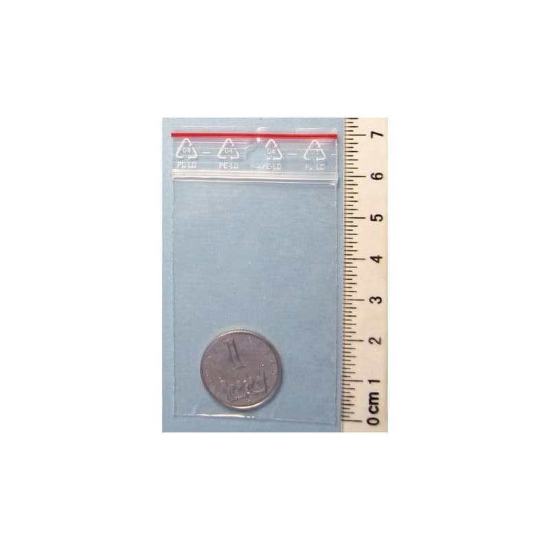 Vrecko zips 4x6cm 100ks 1