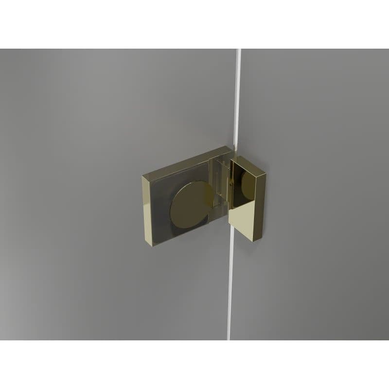 MEXEN/S - Lunar vaňová zástena FIX 80 x 150, transparent, zlatá 897-080-000-50-00 5