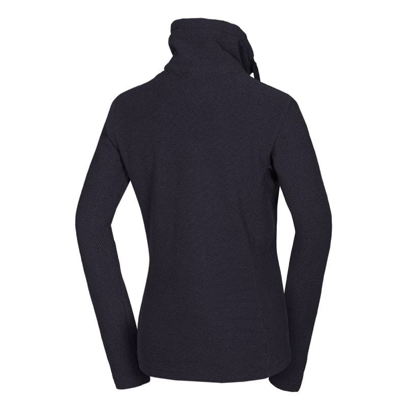 Dámska zateplená turistická mikina so zipsom NORTHFINDER BRIANNE-269black 4
