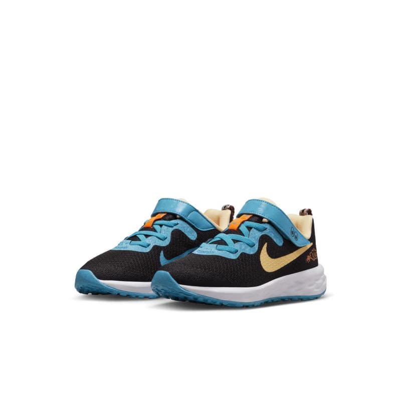 Chlapčenská športová obuv (tréningová) NIKE Revolution 6 black total orange melon tint 3