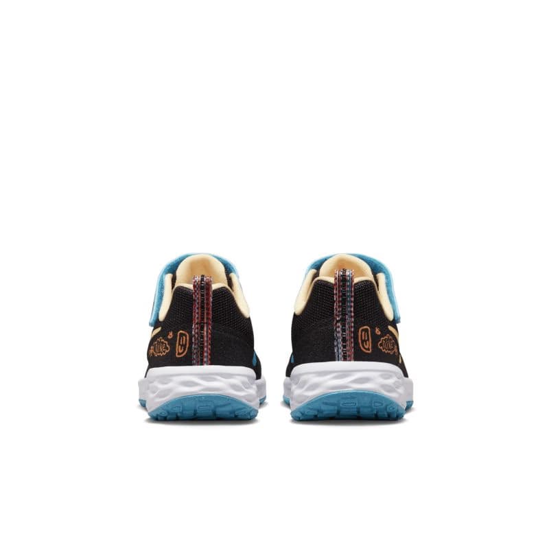 Chlapčenská športová obuv (tréningová) NIKE Revolution 6 black total orange melon tint 4