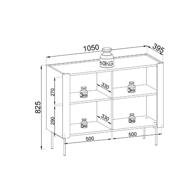 ArtPS Komoda TWINE K105 6