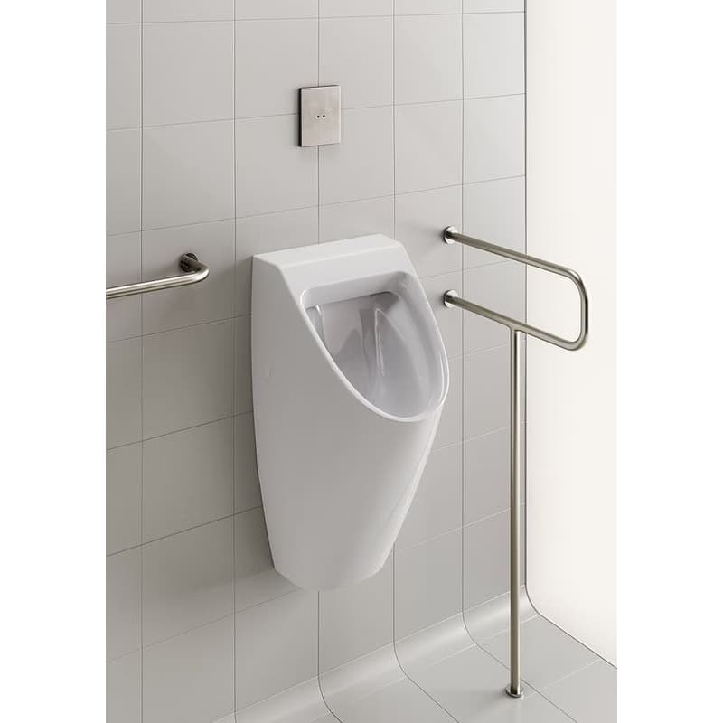 GSI - COUNITY urinál so zakrytým prívodom vody, Rimless, 31x65cm, biela ExtraGlaze 909711 4