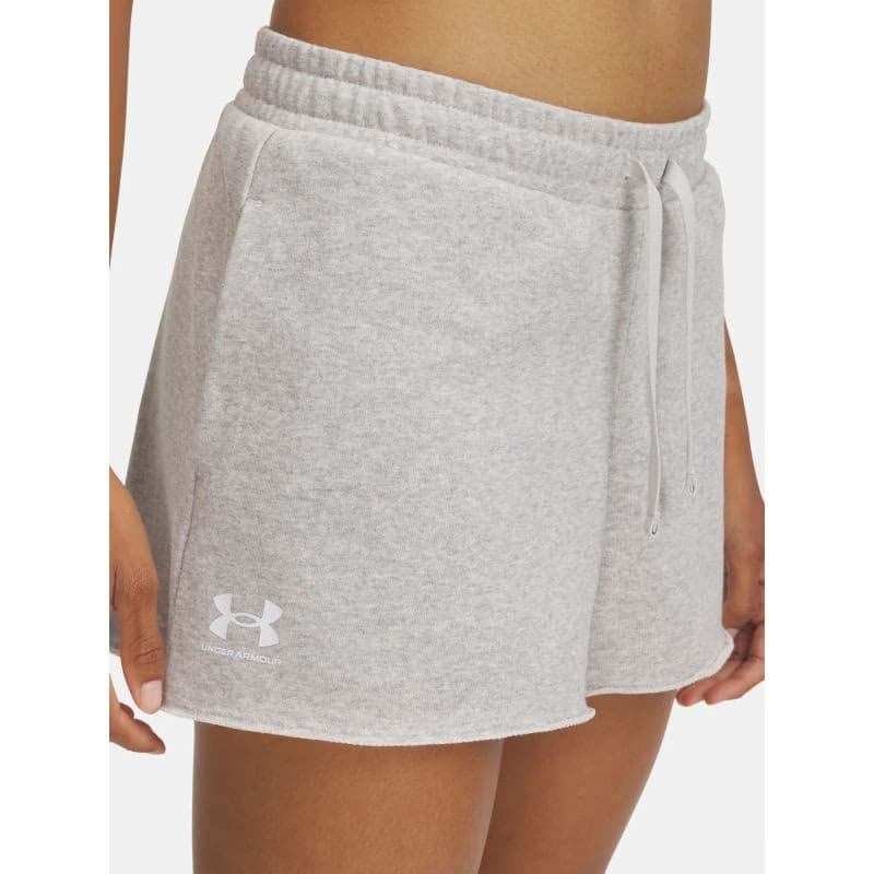 Dámske teplákové kraťasy UNDER ARMOUR UA Rival Terry Short-GRY 2