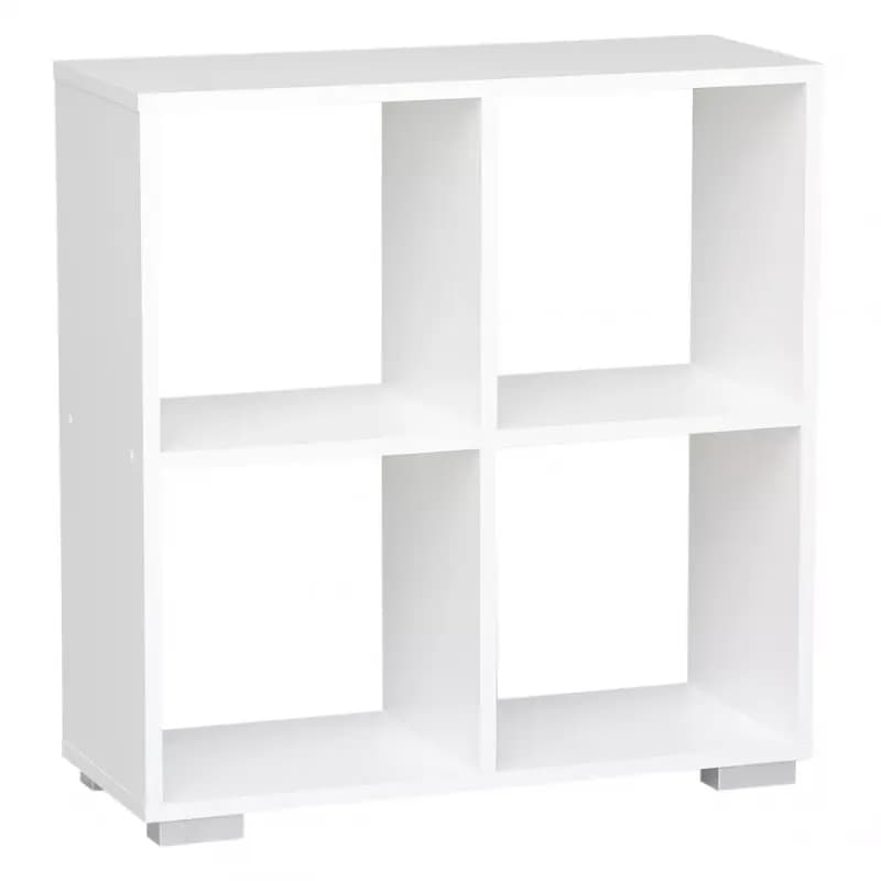 Regál kocka 2x2 biely 1