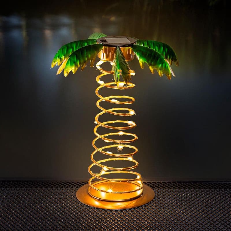 LED solárna dekorácia palmy 1
