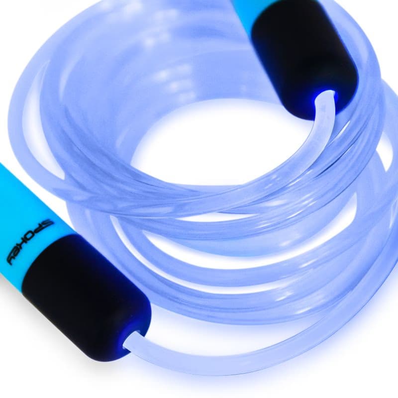 Švihadlo SPOKEY GLOW Children rope lightning 5
