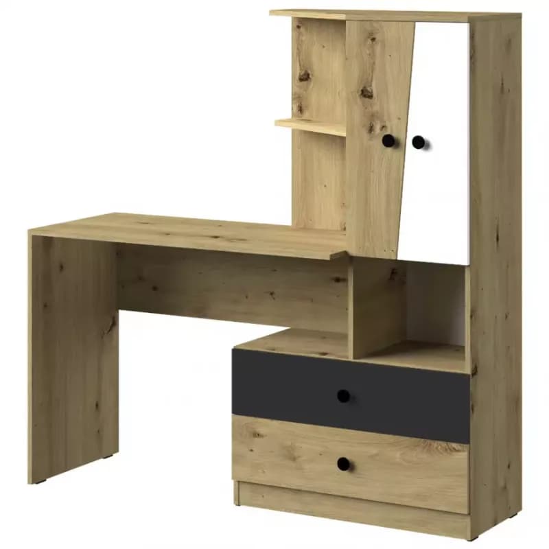 Písací stôl Nero 11  150 – Čierna Mat 1