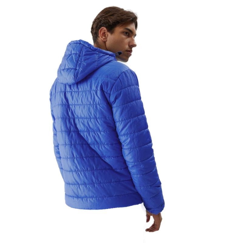 Pánska turistická bunda 4F DOWN JACKET-AW23TDJAM245-36S-COBALT 4