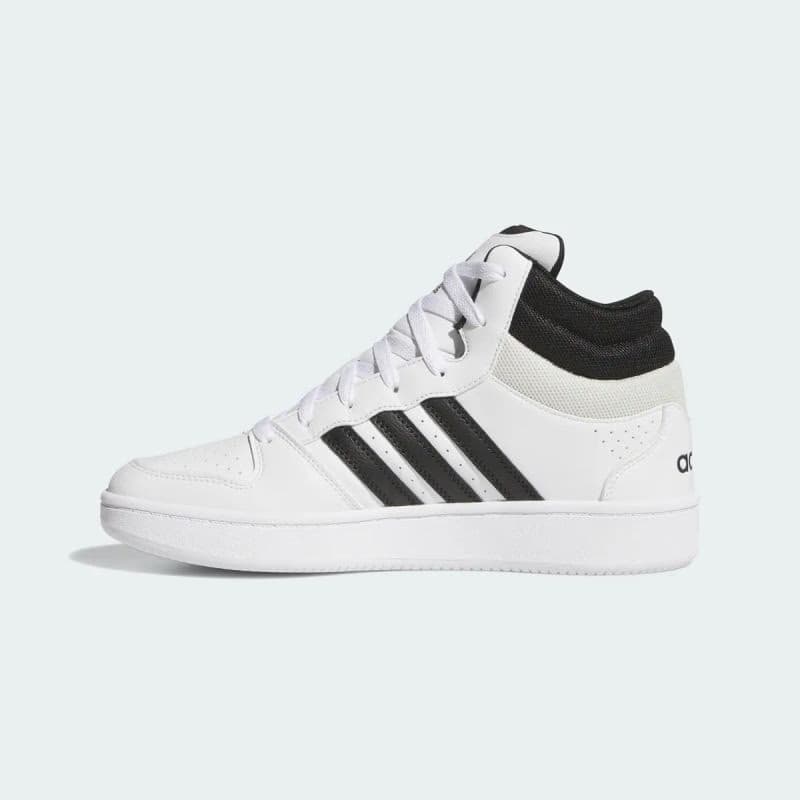 Pánska rekreačná obuv ADIDAS Hoops Mid Classic M cloud white core black orbit grey 2