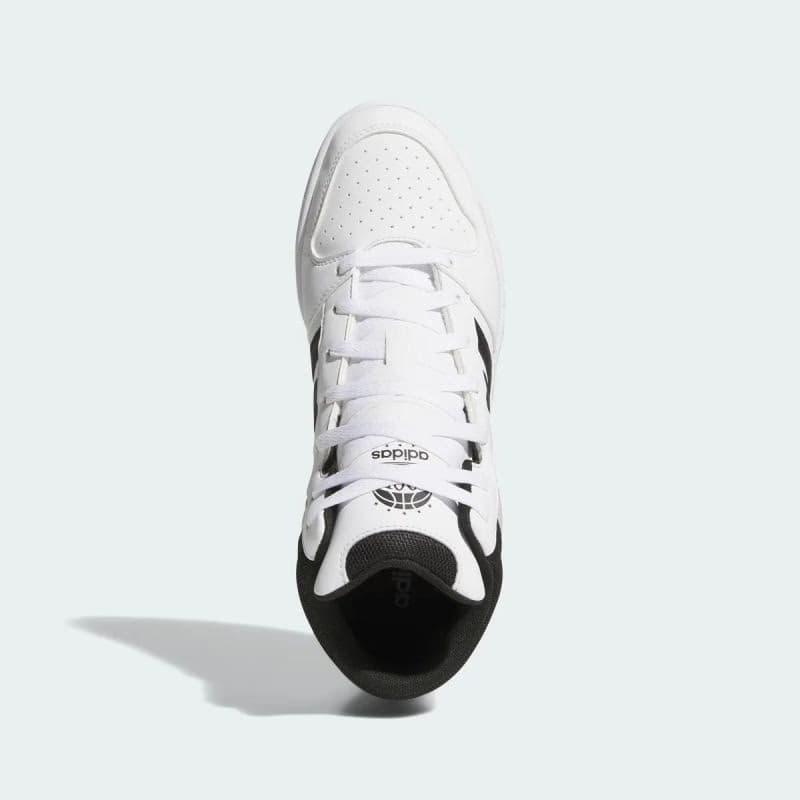 Pánska rekreačná obuv ADIDAS Hoops Mid Classic M cloud white core black orbit grey 5