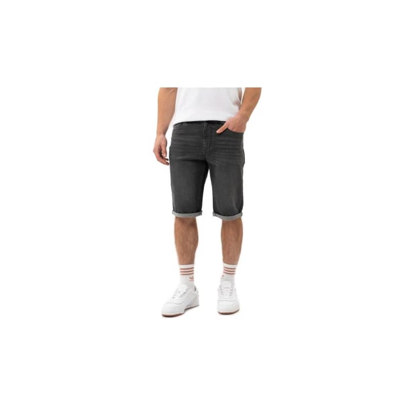 Pánske riflové kraťasy VOLCANO MIST-701-GRAPHITE