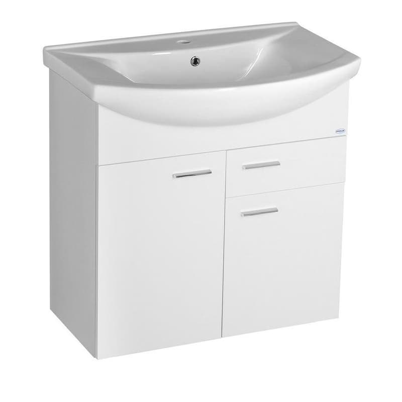 AQUALINE - ZOJA umývadlová skrinka 71,5x74x34cm, biela 51075A 1