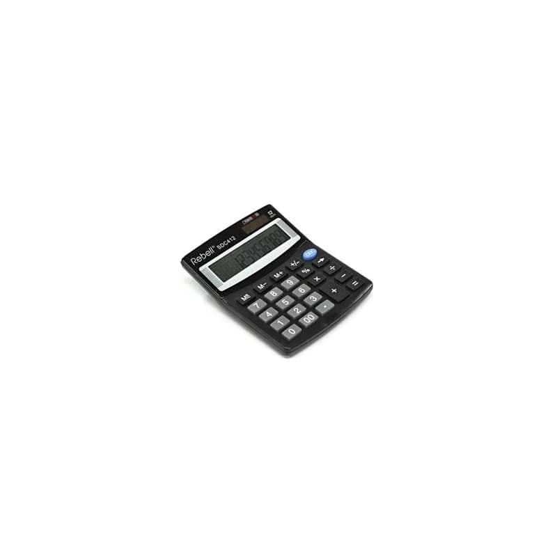 Rebell Kalkulačka RE-SDC412 BX, čierna, stolová, dvanásťmiestna 2