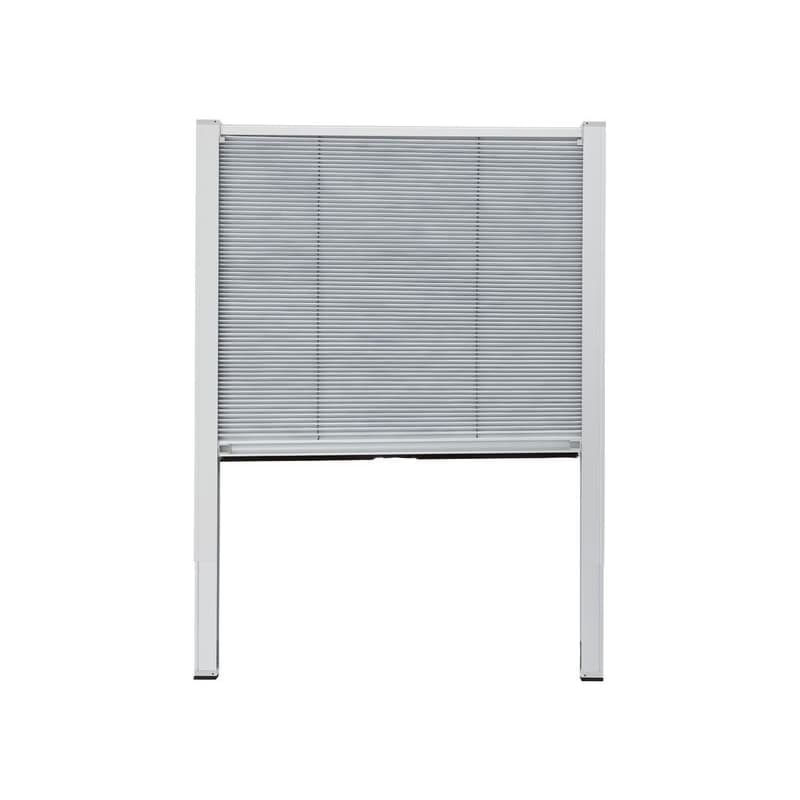 LIVARNO home Tepelnoizolačná plisovaná žalúzia na strešné okná Velux, 97,4 x 75 – 118 cm (biela) 1