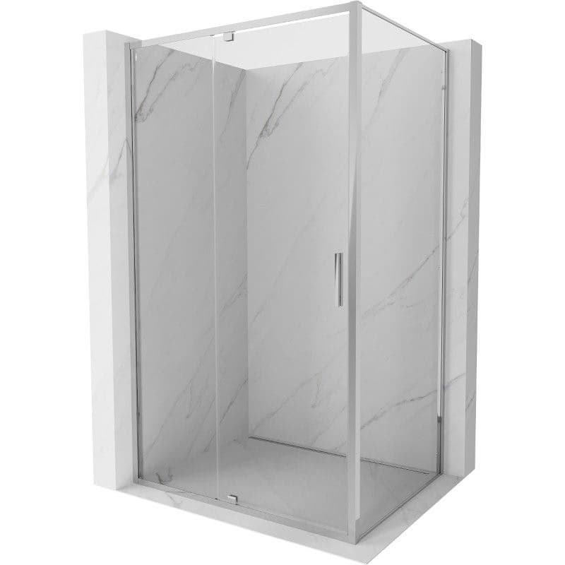 MEXEN/S - Exo sprchovací kút dvere krídlové 90 x 100, transparent, chróm 819-090-100-01-00
