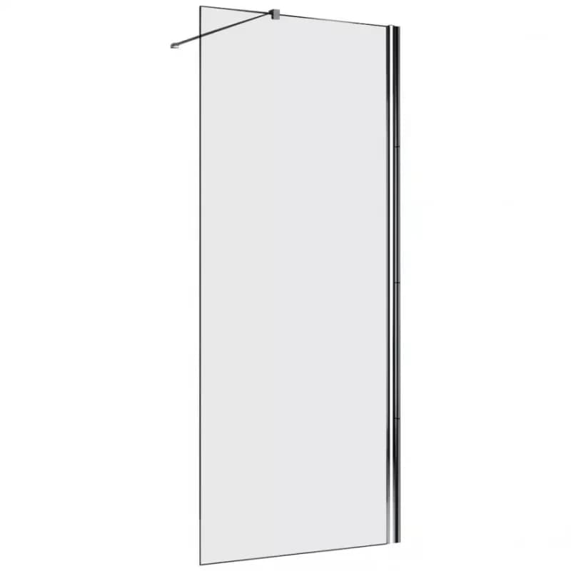 Sprchová Stena WALK-IN Soft 100x195 chrómový profil 1