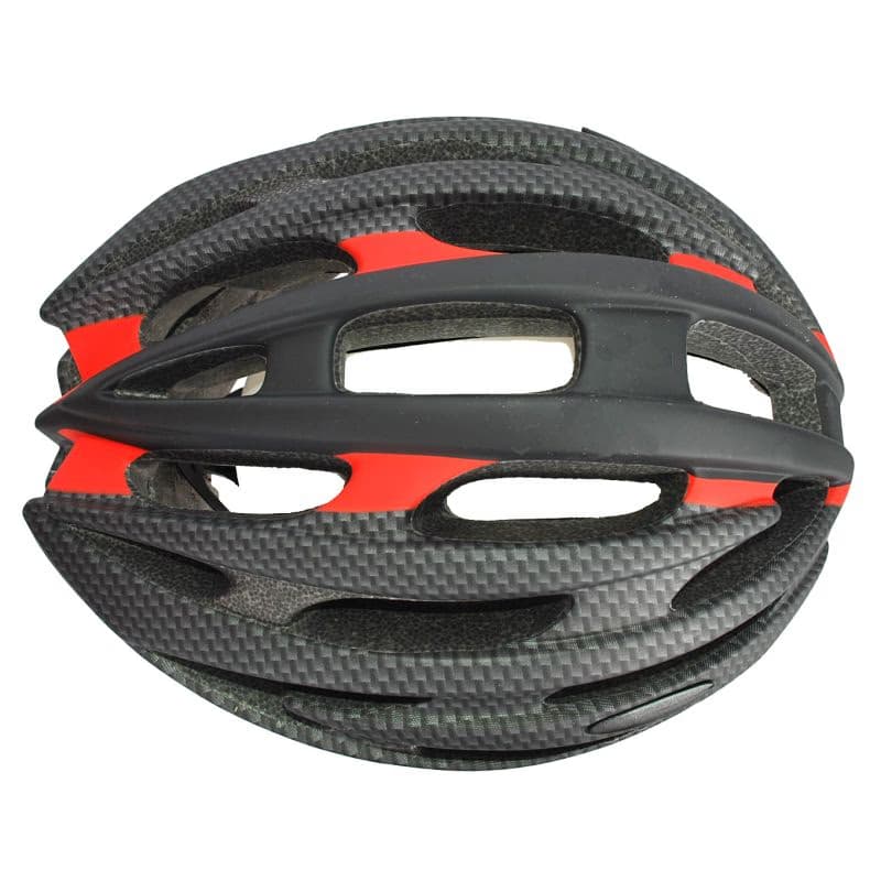 Cyklistická prilba RH+ Z Zero, matt black matt red matt dark 4