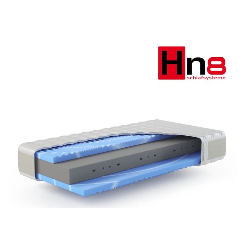 Hn8 Schlafsysteme 7-zónový matrac z pamäťovej peny XXL Gelstar KS (H3, 120 X 200 CM)