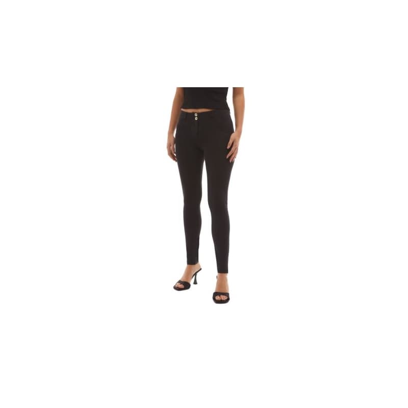 Dámske jeggings nohavice FREDDY WR.UP® skinny push up organic cotton jeggings-Black