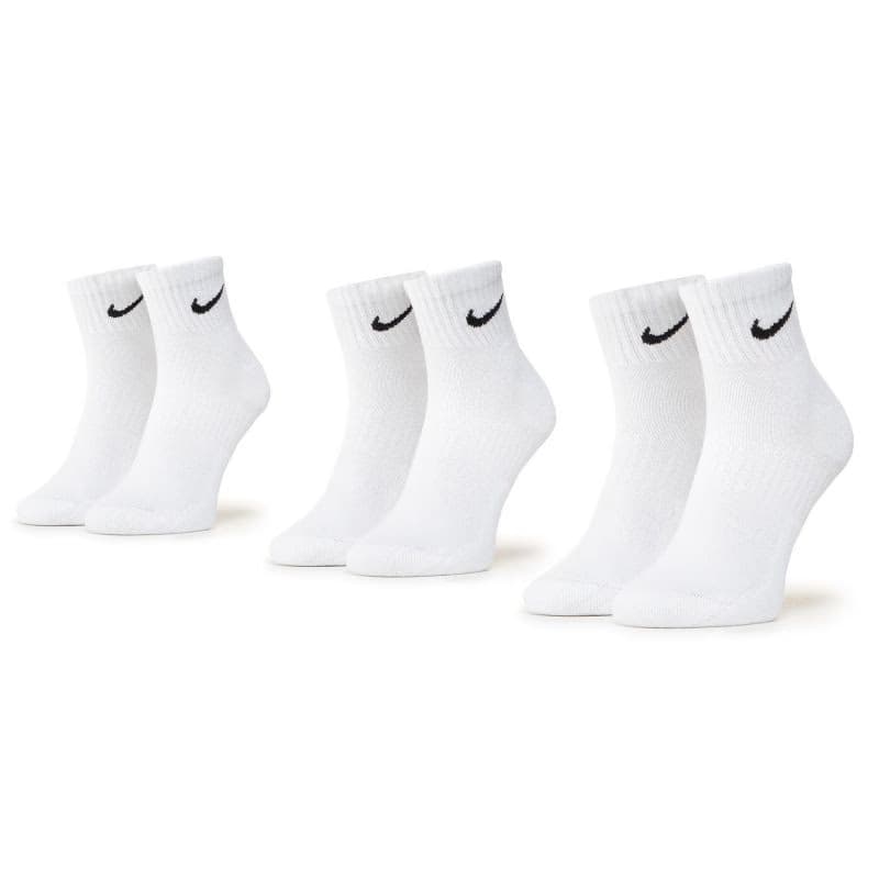 Ponožky NIKE 3 PACK - Nike Everyday Cushion Ankle white 3