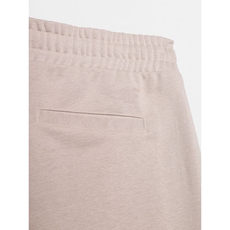 Pánske teplákové kraťasy 4F SHORTS CAS-WSS24TSHOM342-83S-BEIGE 5