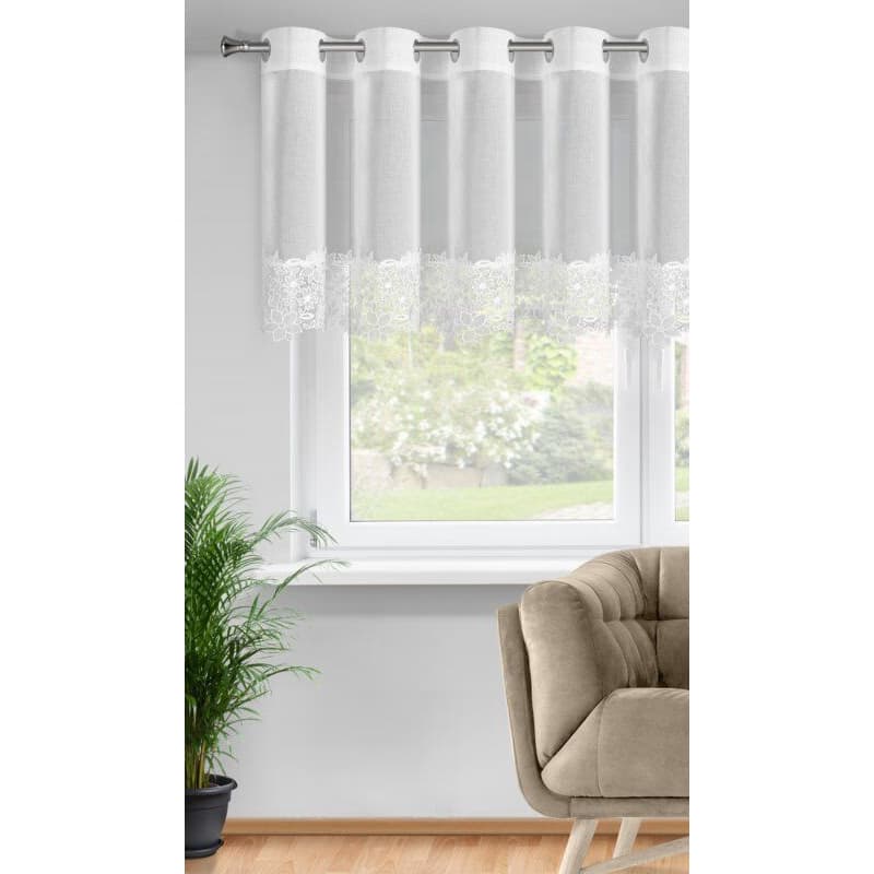 ArtFir Záclona ARTEMIDA K | biela 200 x 70 cm 2