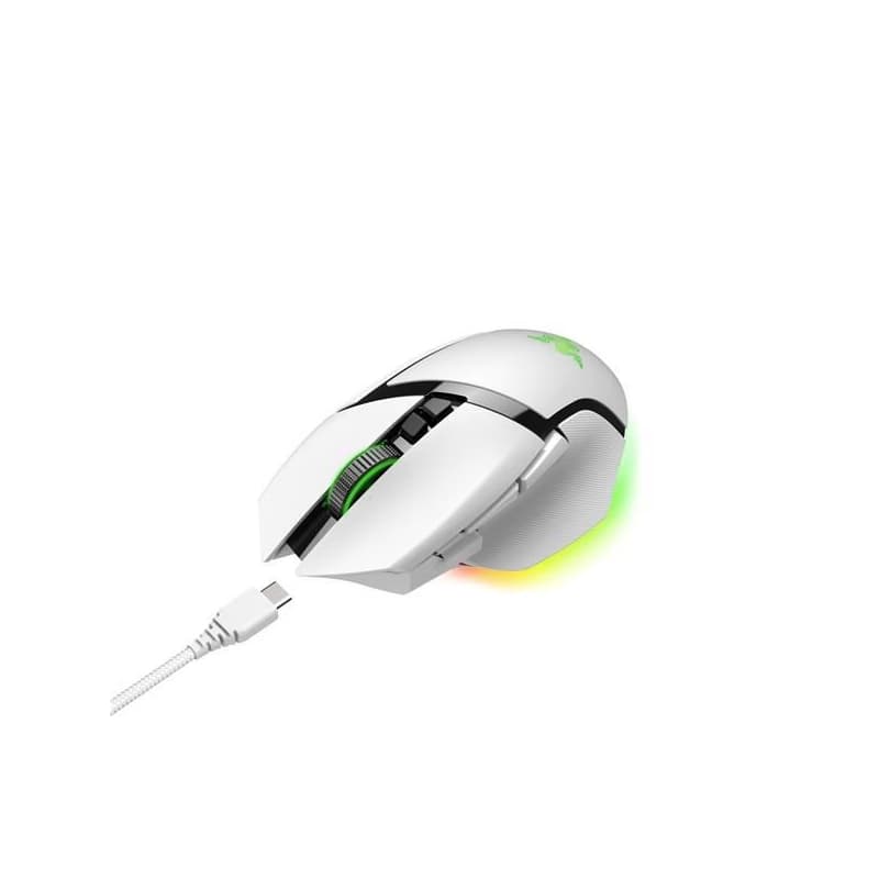 RAZER myš Basilisk V3 Pro, RGB, Bluetooth, optická, biela 2