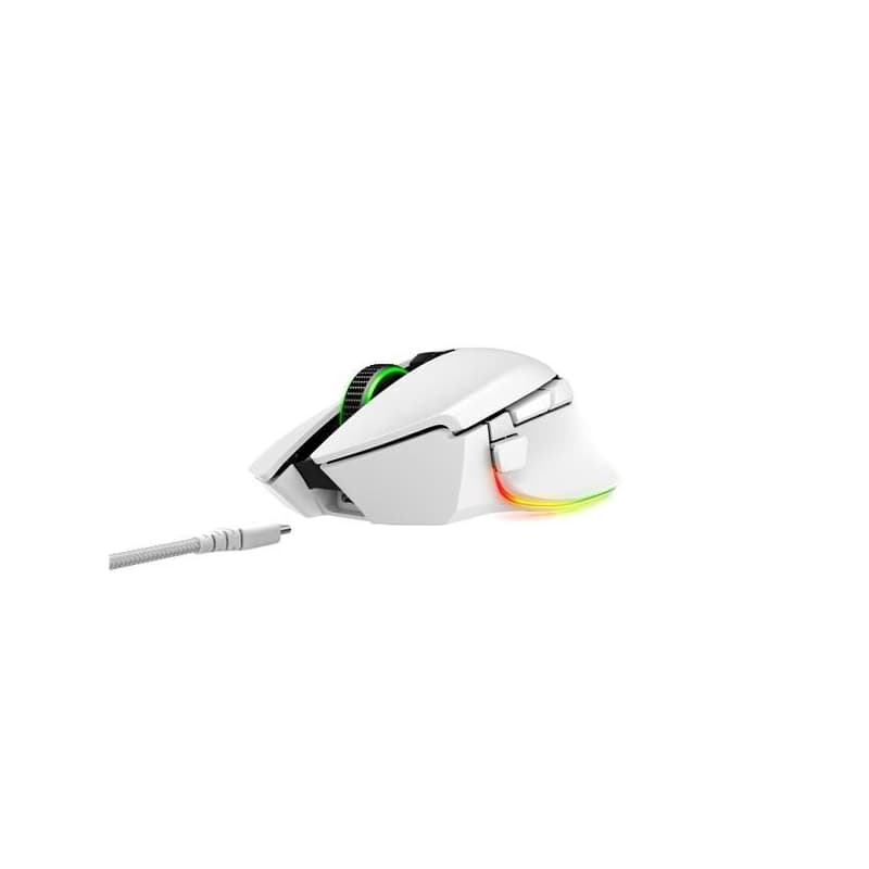 RAZER myš Basilisk V3 Pro, RGB, Bluetooth, optická, biela 3