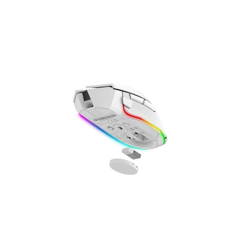 RAZER myš Basilisk V3 Pro, RGB, Bluetooth, optická, biela 5