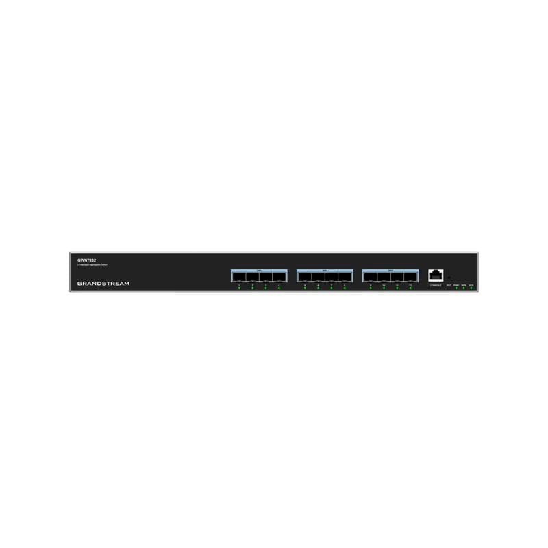 Grandstream GWN7832 L3 Managed Network Switch 12 SFP+ portov, DHCP, QoS, VLAN, CLI 1