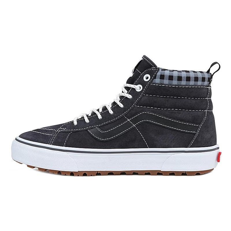 Pánska vychádzková obuv VANS UA SK8-HI MTE-1 plaid grey white 2