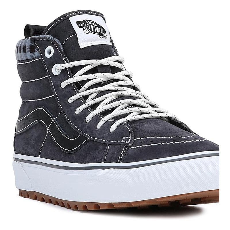 Pánska vychádzková obuv VANS UA SK8-HI MTE-1 plaid grey white 3