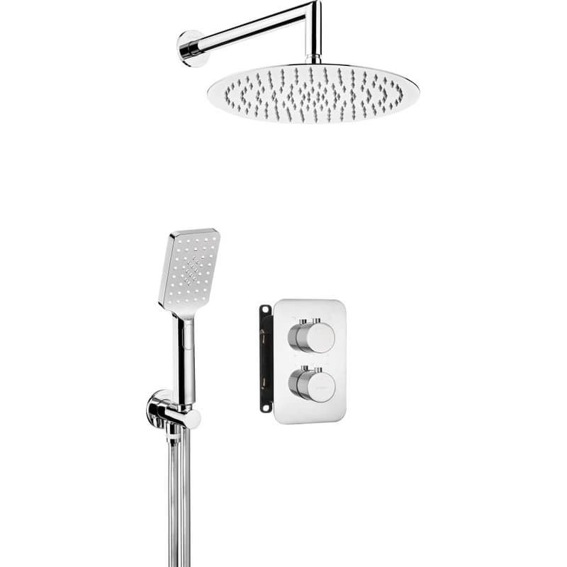 DEANTE DEANTE - Therm chróm - Sprchový set pod omietku, s termostatickou BOX BXYZ0EBT 1