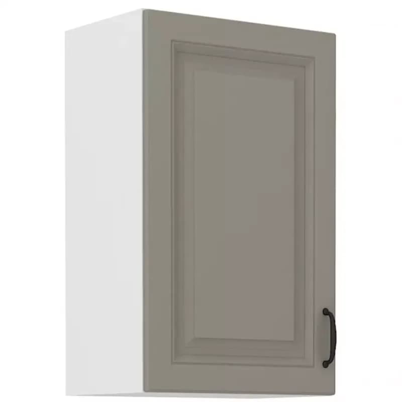 Kuchynská skrinka Stilo claygrey/biely 45g/72 1f 1
